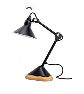 Lampe à poser Gras - n°207 ( base en bois )