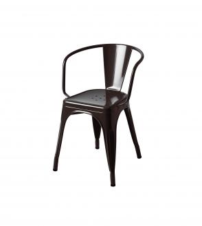 Fauteuil A56 - Brun Noir